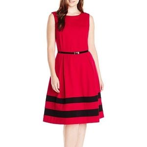 Calvin Klein Red sleeveless Dress size 6